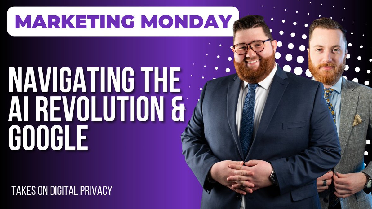 Tune into #MarketingMonday Ep.6! We're unraveling the AI controversy & Google's game-changing plays. Will this be a watershed moment for digital rights? #SEO #GoogleUpdates #MarketingInsights