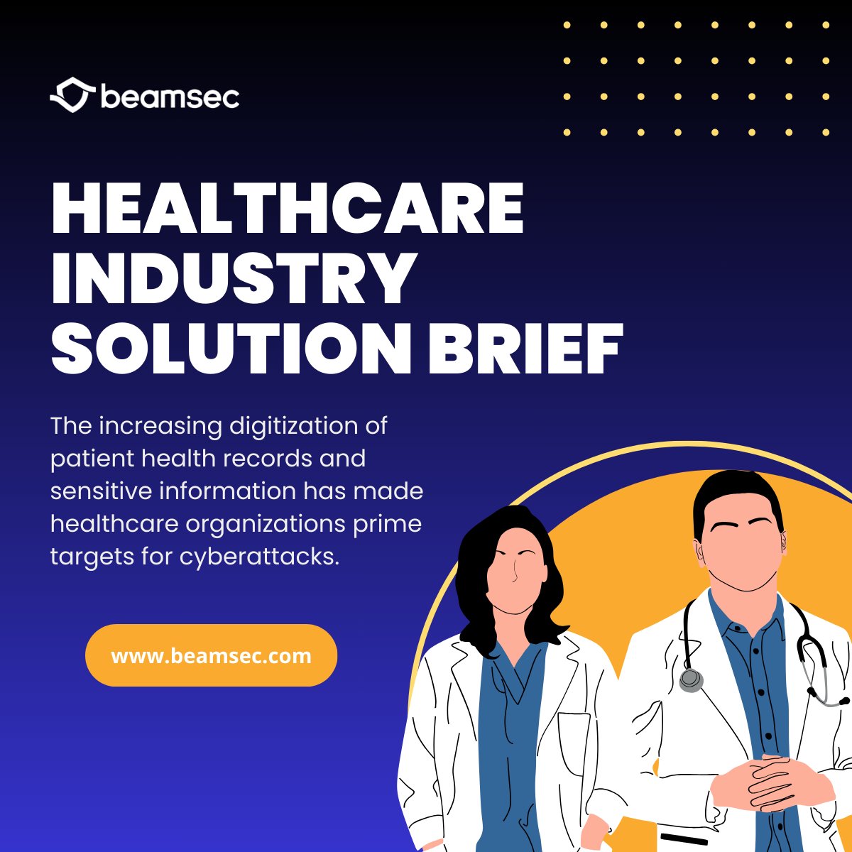 BeamSec's tweet image. Download our new solution brief that focuses on the healthcare industry at beamsec.com/whitepapers-eb…

#CyberSecurity #Healthcare #SolutionBrief #DataSecurity