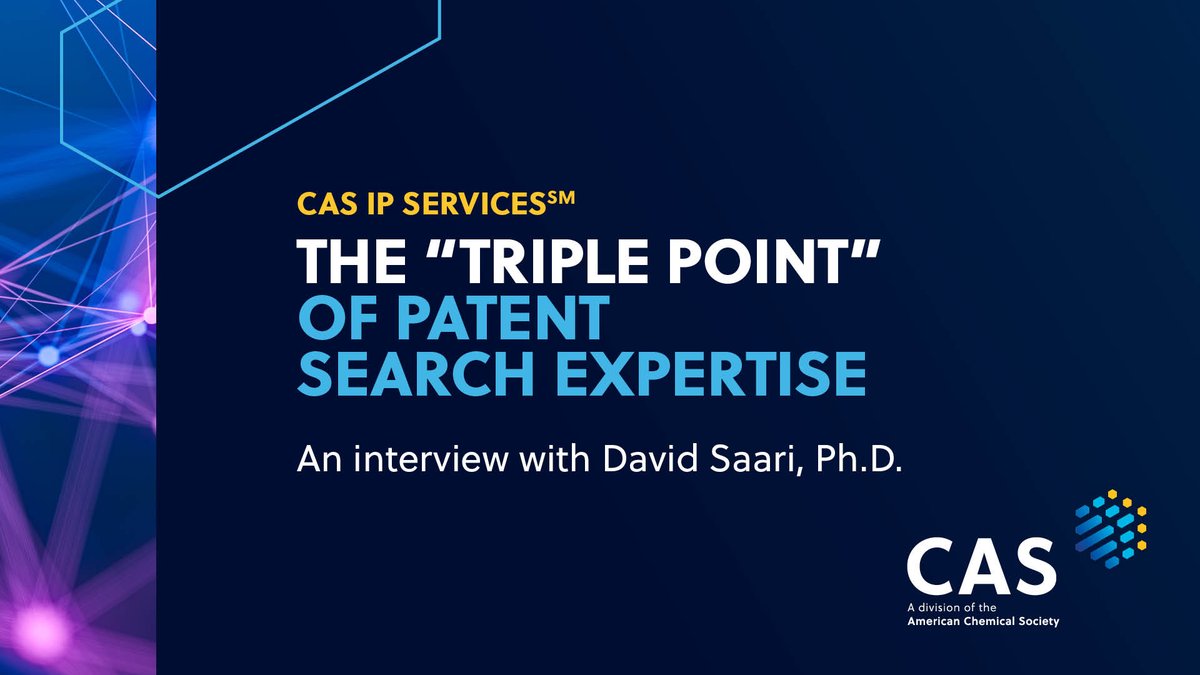 In this interview, David Saari, Ph.D., offers valuable insights into the importance of a multidisciplinary approach in today's competitive #IP landscape. ow.ly/sSwP50RjptN