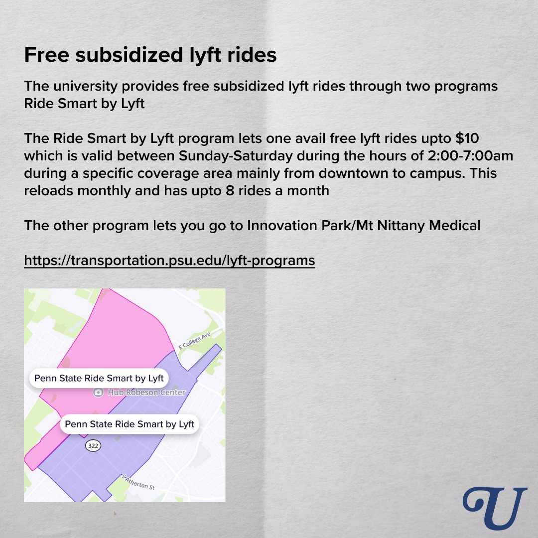 University Park Undergraduate Association tweet media