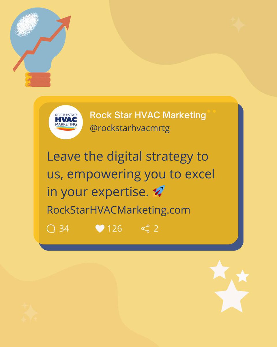 Harness the power of digital marketing to expand your HVAC business's reach! Rock Star Marketing offers tailored marketing solutions designed specifically for HVAC companies. Contact us for a free consultation: rockstarhvacmarketing.com/contact-us/ #DigitalMarketing #HVACIndustry