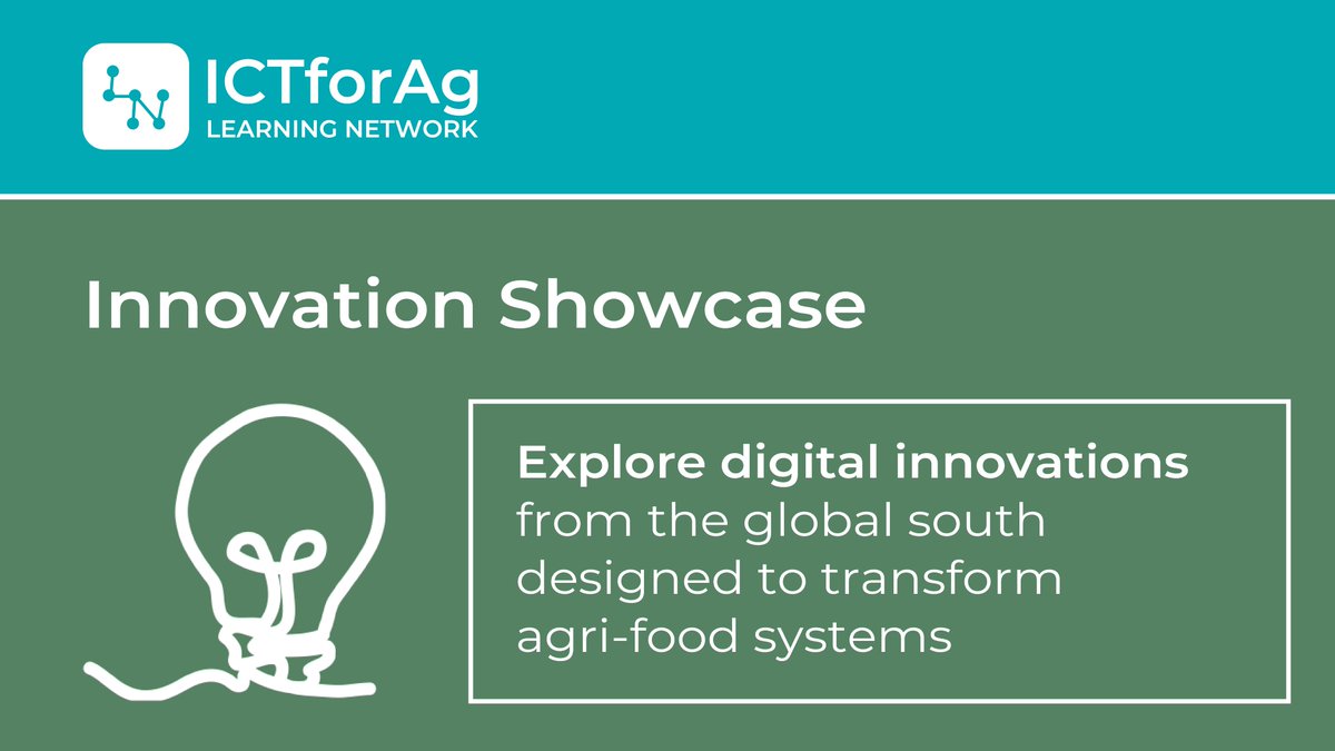 Unlock the potential of digital agriculture at our Innovation Showcase! Dive into trending themes & gain insights from featured industry experts Ashley King-Bischof & Szilvia Szilágyi to learn how you can help shape the future of agriculture🌱 Register: us02web.zoom.us/meeting/regist…