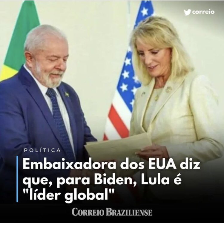 LULA o melhor Presidente da história do Brasil, estadista e líder mundial.