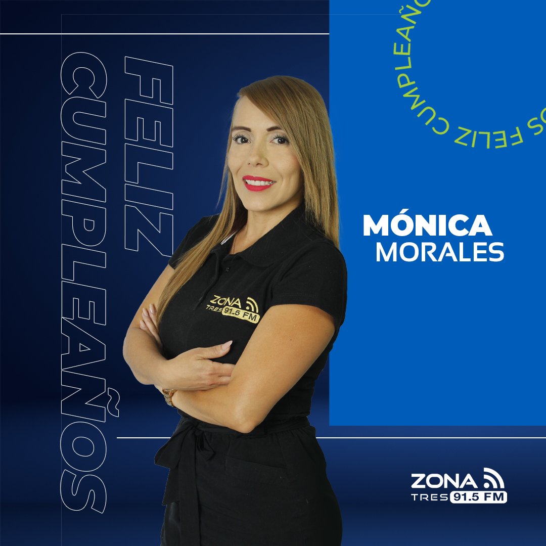 🥳🎀 ¡Muchas felicidades a nuestra gran reportera de deportes! Gracias por ser pieza clave del #ExpresoDeportivo.

¡Todo el equipo de #ZONA3 te deseamos un muy feliz cumpleaños @monimorales_m!

 #CumpleañosZona3