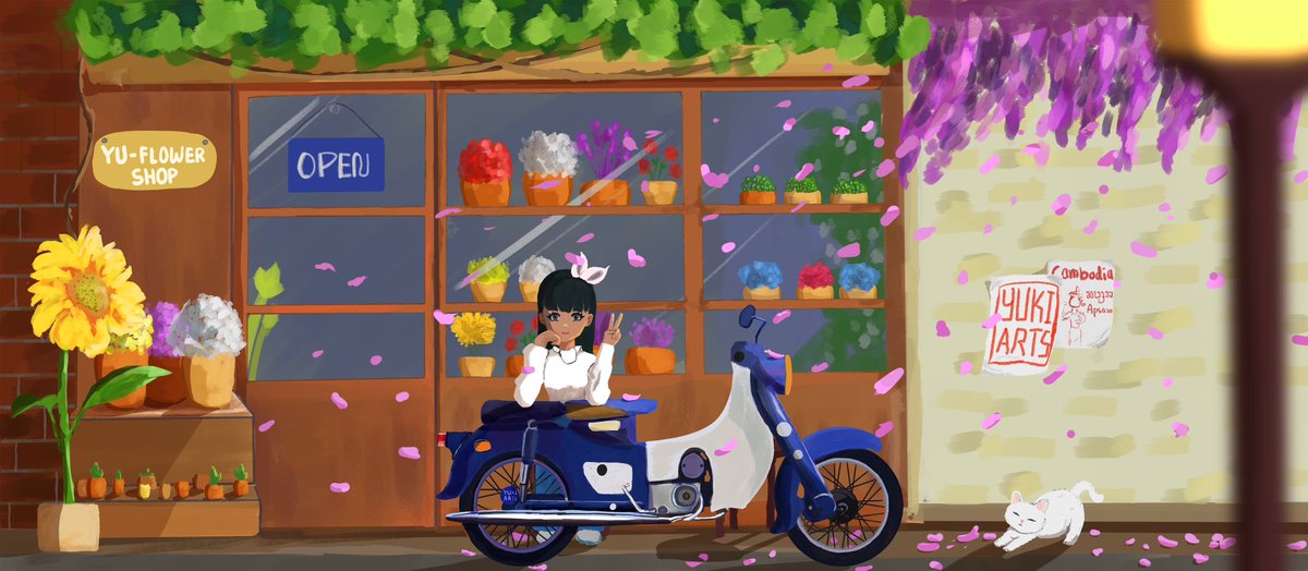 _Yukiarts's tweet photo. Yu-Flower Shop 

#digitalart #painting #drawing #illustration #sketch #digitalpainting #conceptart #characterdesign #characterart #digitalillustration https://t.co/lBqEf5sgOQ
