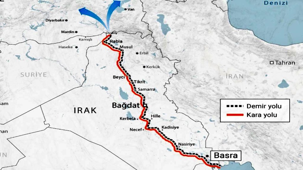 Türkiye'den Basra Körfezi'ne: Türkiye, Irak, Katar ve Birleşik Arap Emirlikleri arasında, Kalkınma Yolu Projesi'nde iş birliğine ilişkin 4'lü mutabakat zaptı imzalandı.
