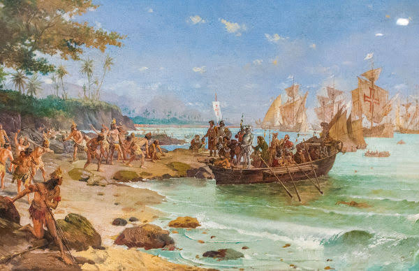 _Monarquista's tweet photo. 22 de Abril de 1500 - Descoberta do Brasil.
Data muito importante para a nossa história que marca a chegada dos portugueses que, mais tarde, passaram a colonizar o Brasil através das Expedições Colonizadoras. https://t.co/u5lhVbOw36