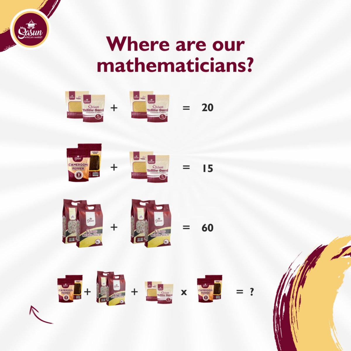 Where are the mathematician amongst us?