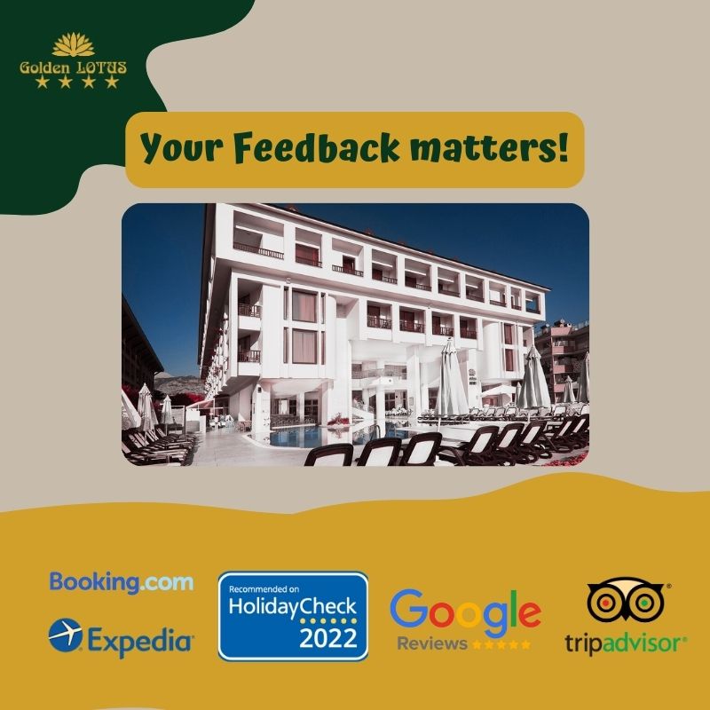 Help us paint a picture of your stay at Golden Lotus Hotel. Leave a review on your favorite travel review site and let others know about the magic moments you experienced.

#goldenlotushotel #goldenlotuskemer #GoldenLotusHotel #kemer #visitkemer
