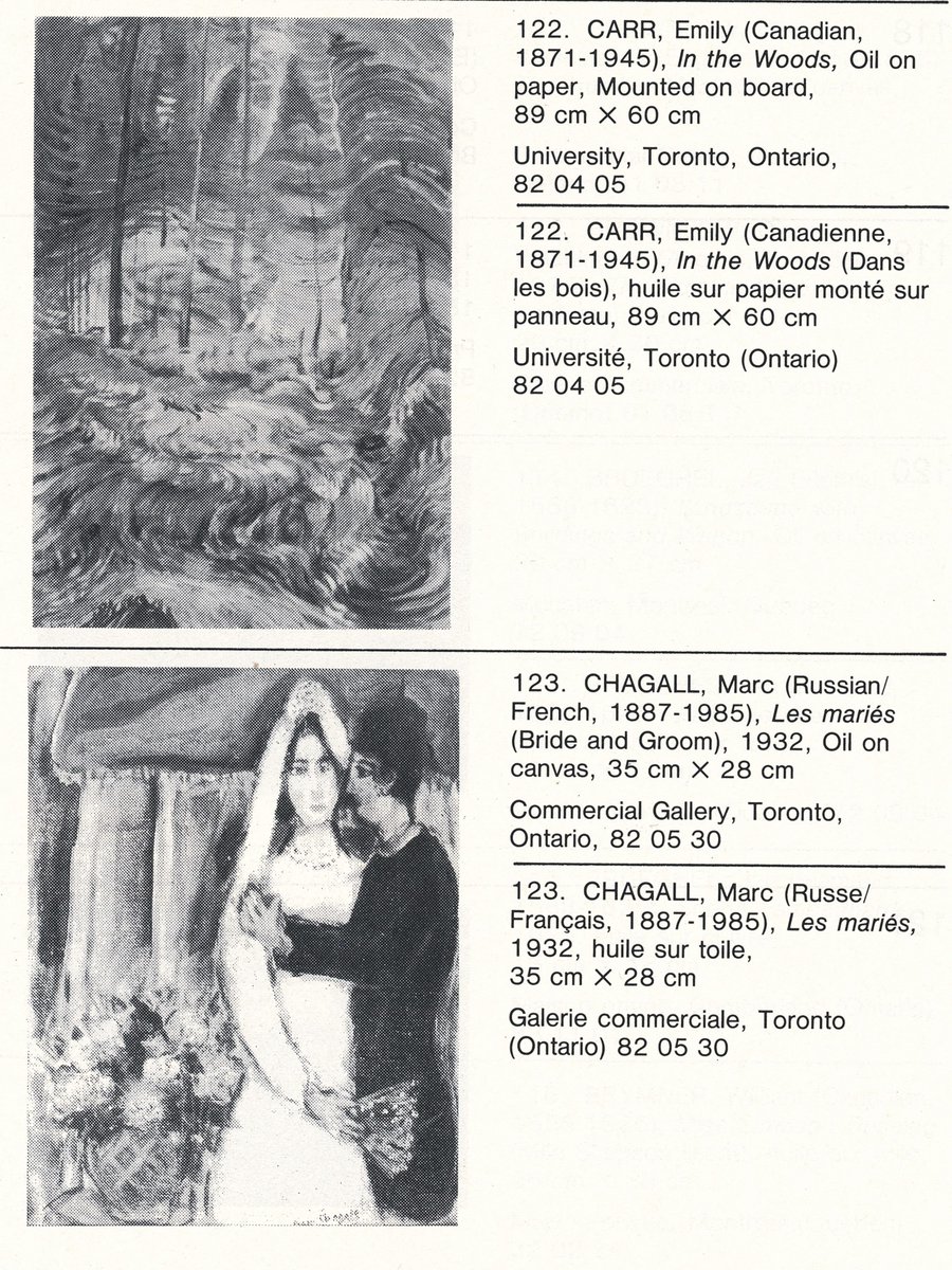 CrimLib's tweet photo. You don’t need to watch the latest heist movie when you can come to the #CrimLib and read the Theft of Cultural Property in Canada registers! Learn all about missing Rembrandts, Chagalls and Picassos stolen from galleries, museums, and private homes. 1/3 https://t.co/hYLarpsxO3