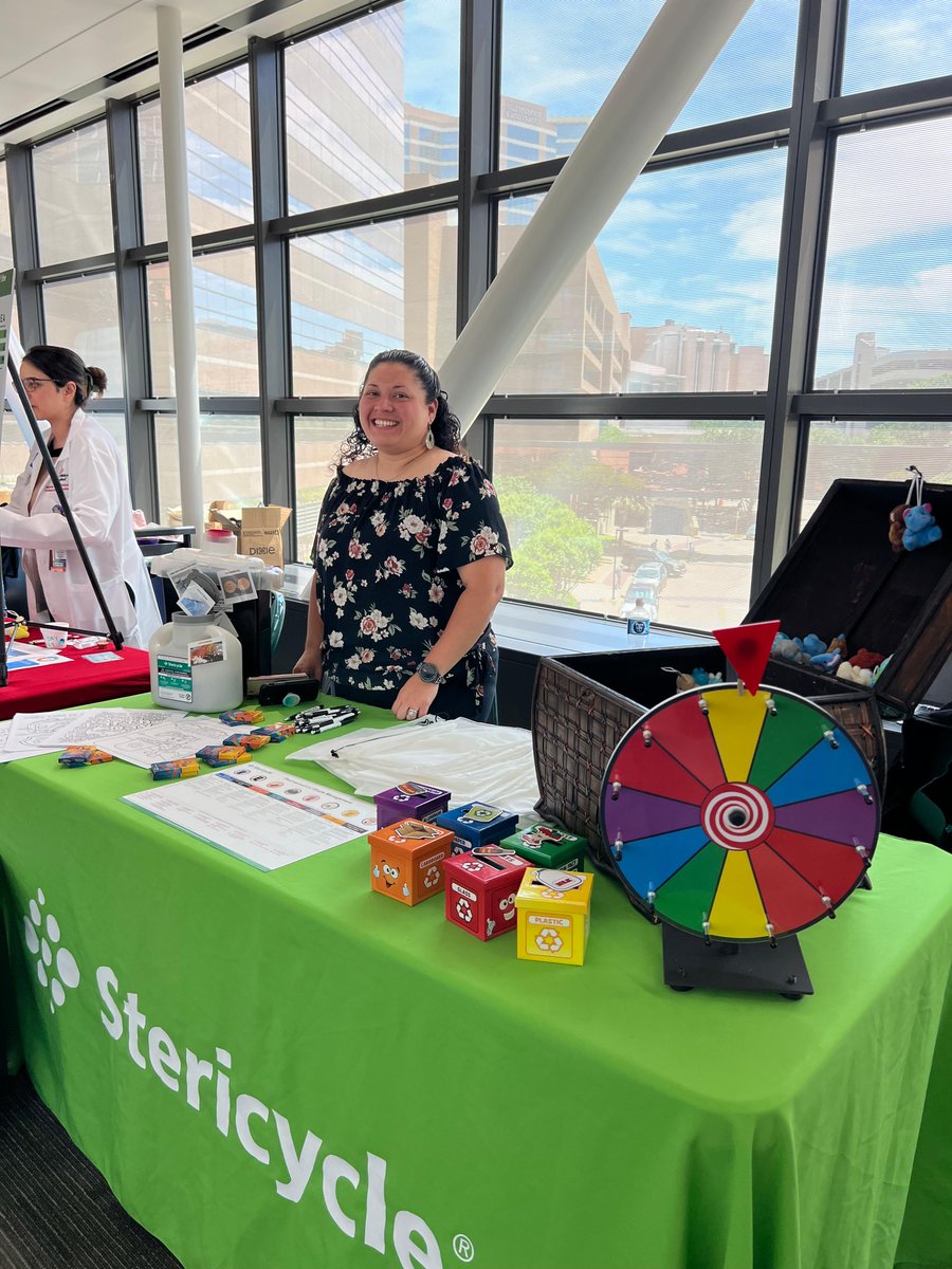Our #EarthDay2024 celebration in Houston was a hit! 🌍 Our team members joined the Green Team at the Medical Center event, learning how to reduce our carbon footprint at work and home. Let's keep up the momentum! #OneAmazingTeam #BeTheDifference #GreenTeam #Sustainability