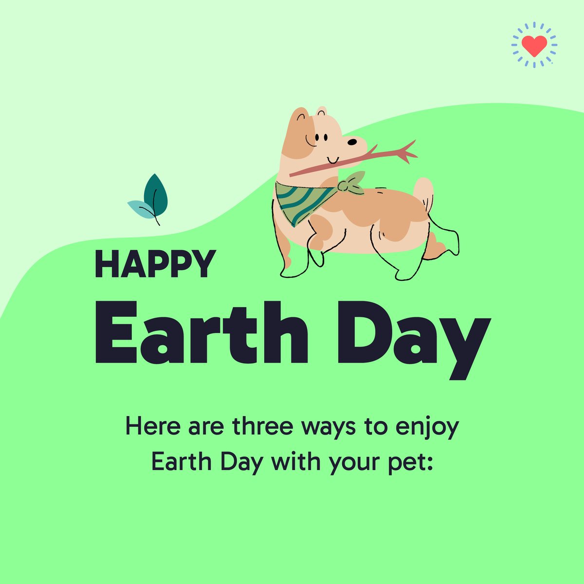 helloscratch's tweet photo. Earth Day is a great time to celebrate nature and bond with our pets. Try these eco-friendly ideas to make a positive impact while spending quality time together. 

#scratch #scratchfinancial #earthday #petsfortheplanet

Source: ASPCA https://t.co/w87M7Ngfs4