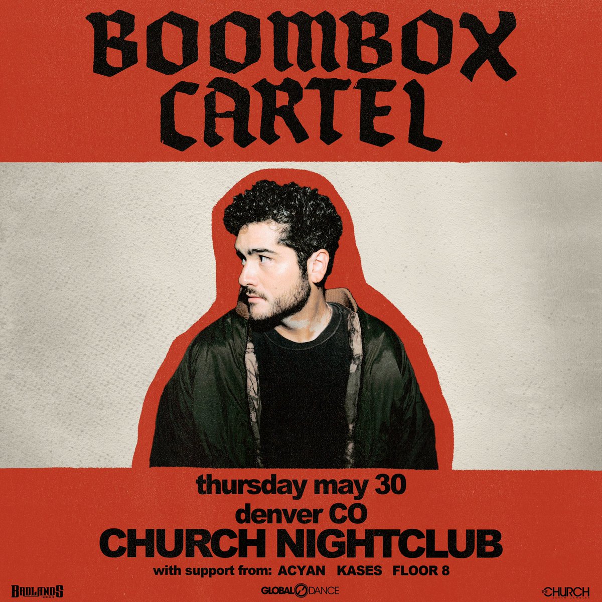 🚨 JUST ANNOUNCED 🚨

Join us for a special performance as @BoomboxCartel makes his way to Badlands Thursday on May 30th with @AcyanMusic @kasesforever and Floor 8 at @ChurchNightClub 😈

Buy tickets now ⏩ bit.ly/BADLANDS-BOOMB…