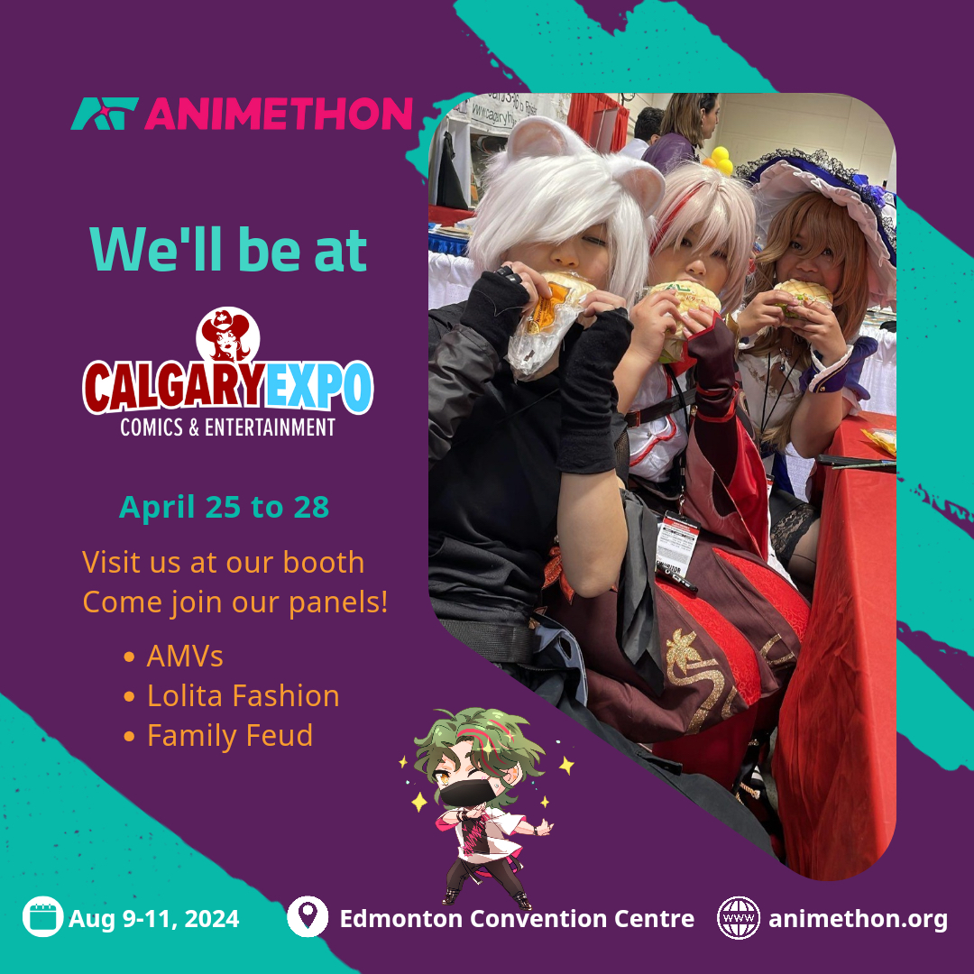Come visit us at Calgary Expo at booth CZ10 this Thursday to Sunday! We'll also be hosting some exciting panels! Check the Expo schedule and maps to find us! fanexpohq.com/calgaryexpo/sc…