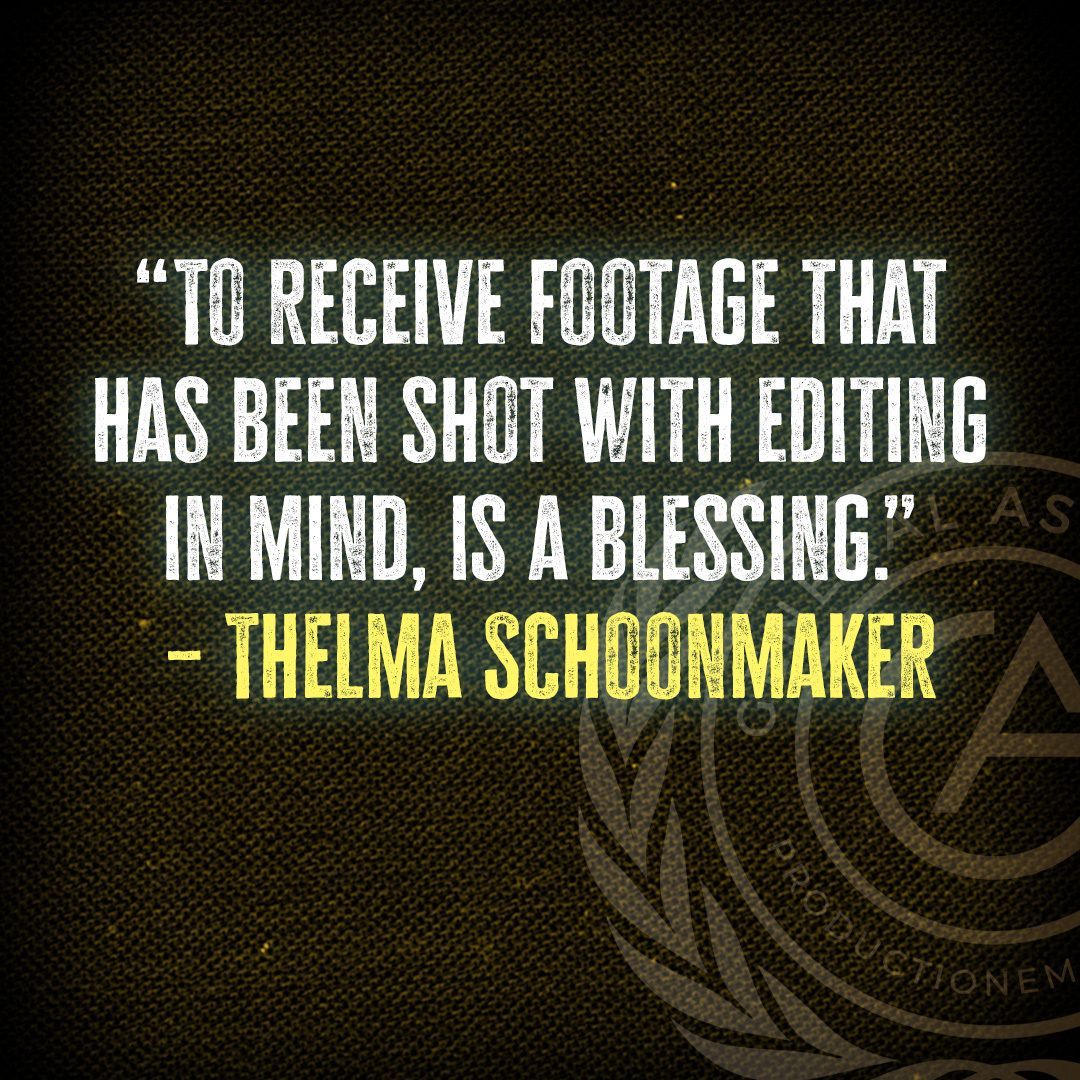 A blessing indeed 😇

#editing #editor #postproduction #post #film #television #quotes