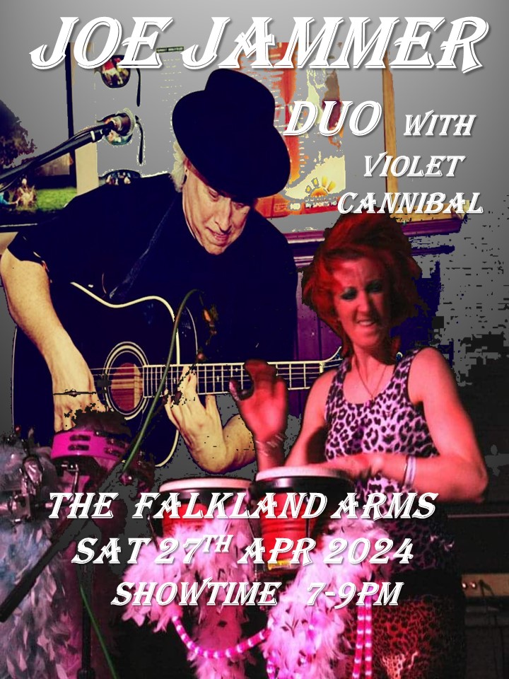 Back at The Falkland Arms Sat 27th April 7-9PM #bythebeach