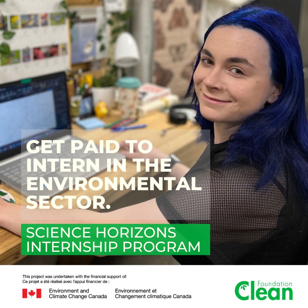 Get paid to intern in the environmental sector! 🍃 Registration is now open for the Science Horizons Internship Program. Learn more: buff.ly/3xVHrGL