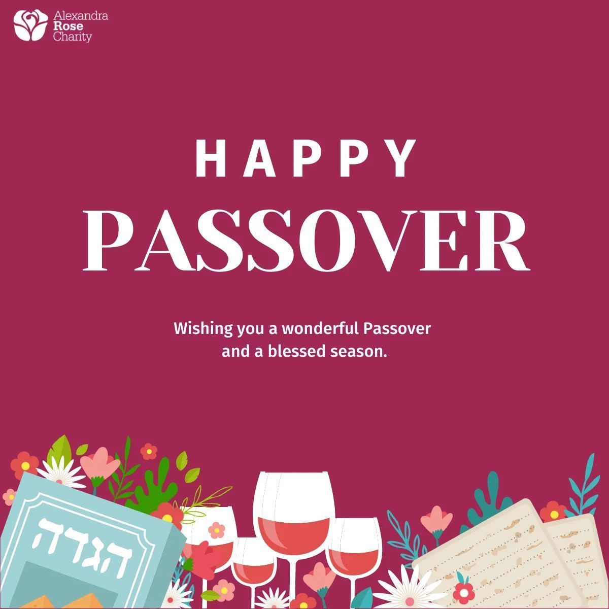 Chag Sameach! Wishing you all a happy, kosher and joyous Passover.