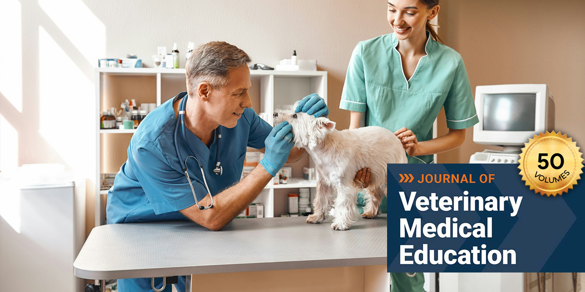 Journal of Veterinary Medical Education (JVME) tweet media
