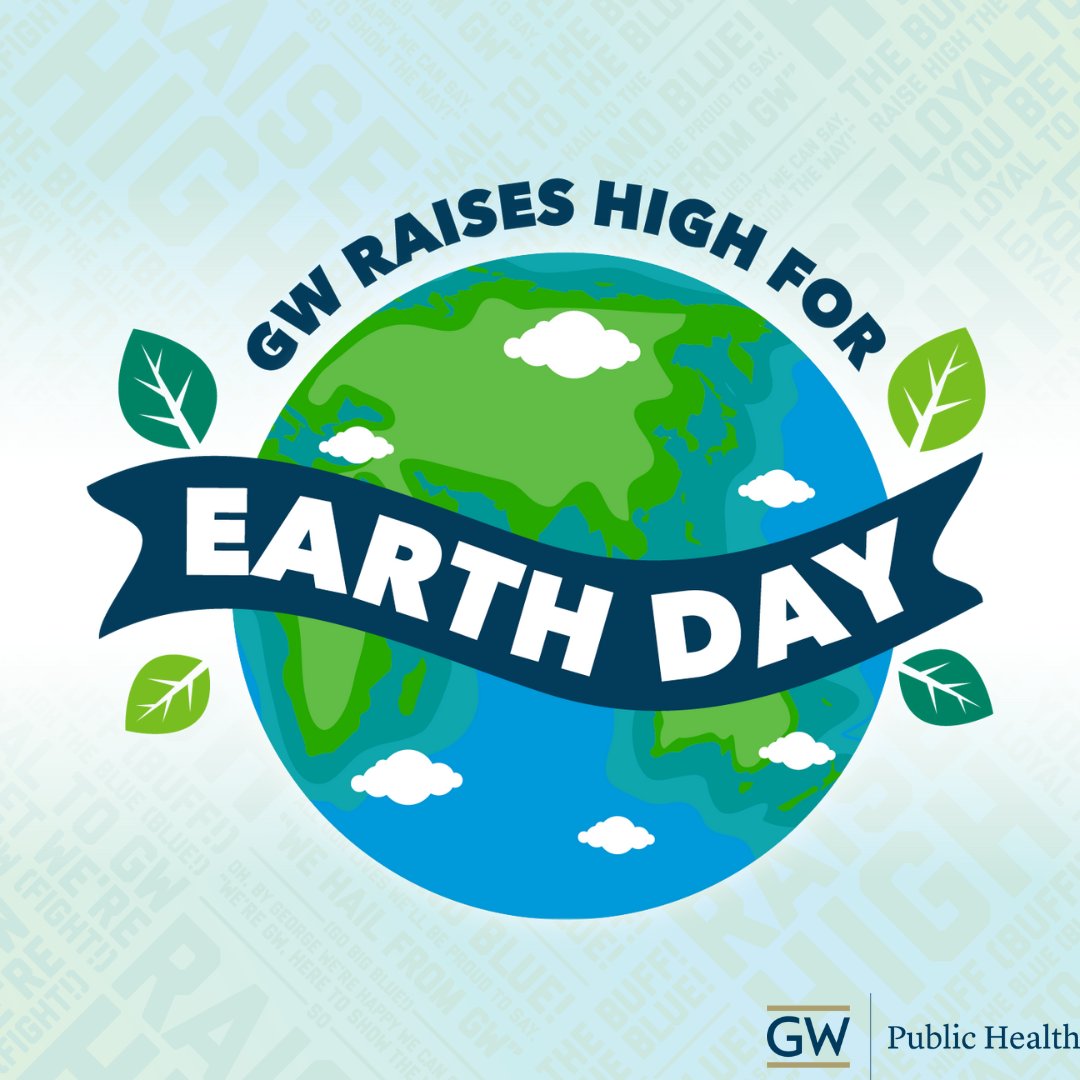 Happy Earth Day!🌍 Check out some fun and eco-friendly ways to celebrate earth day with events all week, especially the Office of Sustainability’s Eco-Bash Thurs at 4pm. More⬇️ gwtoday.gwu.edu/gwtodo-earth-w… sustainability.gwu.edu/earth-month #EarthDay2024 #GWSPH #Sustainability #SustainableFuture