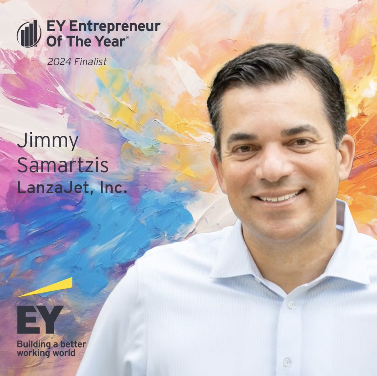 We are proud to announce that our CEO @JimmySamartzis has been named a Midwest finalist in @EY’s Entrepreneur of the Year®. This recognizes Jimmy’s visionary leadership and unwavering commitment to building the Sustainable Aviation Fuels (#SAF) industry. bit.ly/3UcTCGU