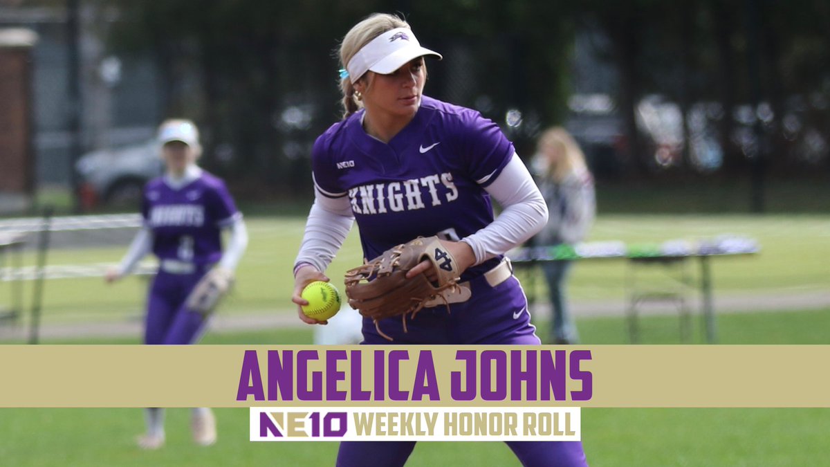 Johns Chosen for NE10 Weekly Honor Roll 📖 smcathletics.com/news/2024/4/22… #smcpks #smcvt #NE10EMBRACE