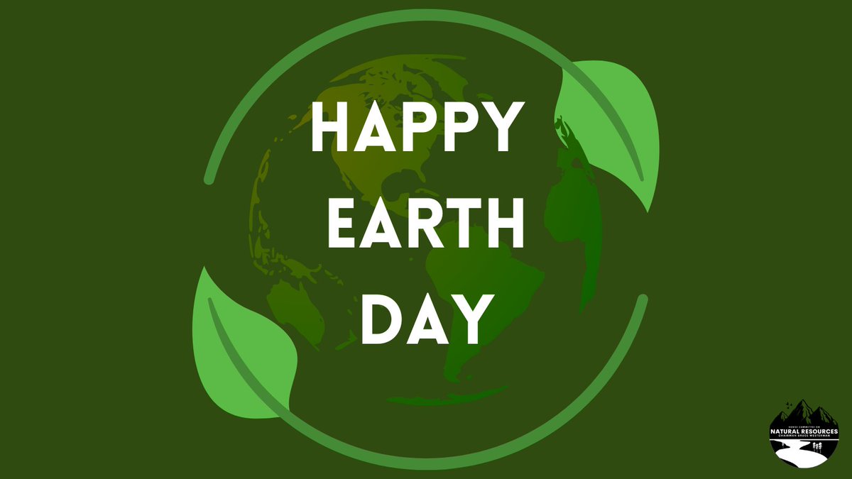 Happy Earth Day! May today be a reminder to be good stewards of our beautiful planet's abundant resources!