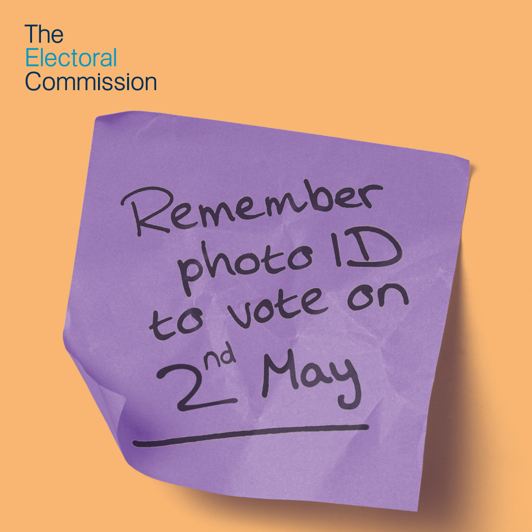 If you do not have photographic ID and want to take part in the future elections, you can apply for a Voter Authority Certificate 🗳️ ⏰ To get a VAC in time for the Police and Crime Commissioner election you need to apply by 5pm on 24th April. Apply now: loom.ly/AXCHXaQ