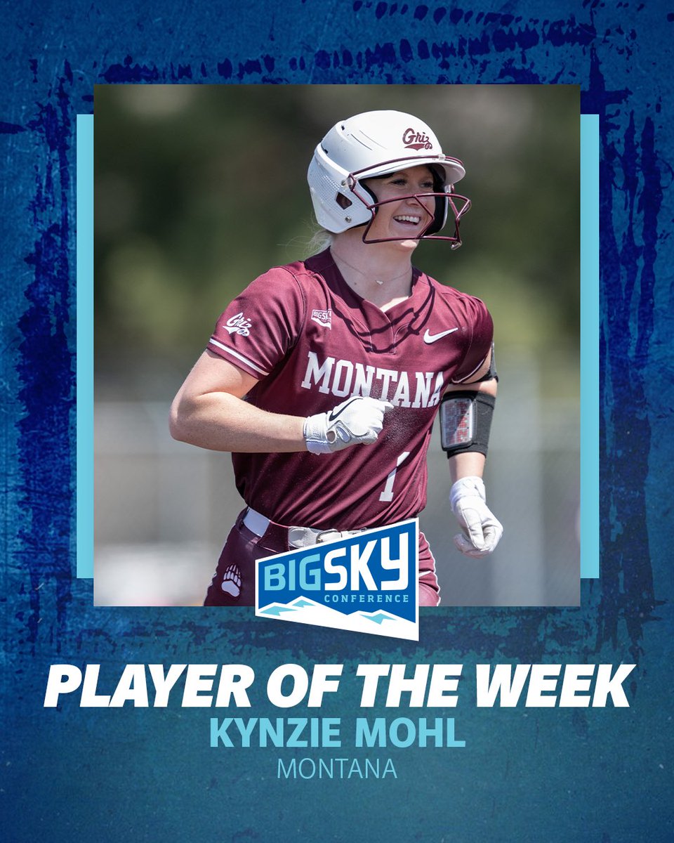 11 RBIs on the weekend 😳 Kynzie Mohl is your #BigSkySB Player of the week! #ExperienceElevated
