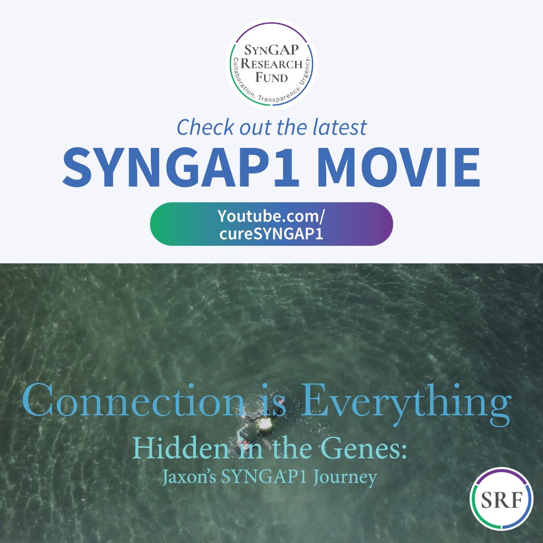 In case you missed the premiere, #ConnectionIsEverything is on #YouTube! YouTube.com/cureSYNGAP1

Details - Syngap.Fund/Jaxon

#SYNGAP1