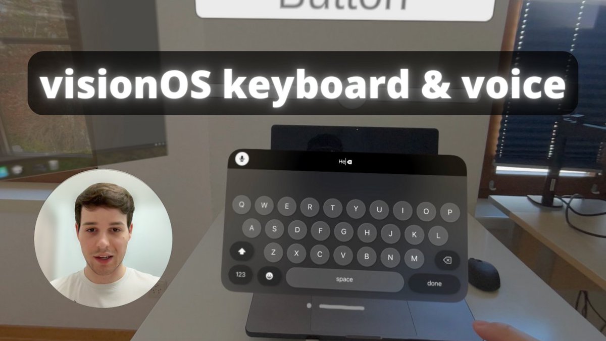 Hi XR Developers! In this new PolySpatial video, we are going to learn: ⌨️Use the visionOS system keyboard 🗣️Use OpenAI's whisper to get speech to text Watch here: youtube.com/watch?v=Bp5OS0…