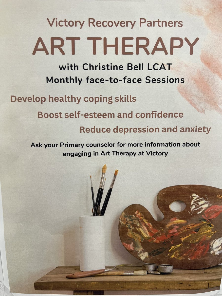 Join us for art therapy at our Massapequa Park location! We know you’ll enjoy it! #art #therapy #addictionrecovery #sober