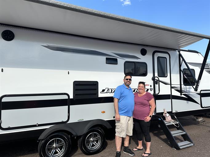 Congratulations Janelle! #FretzRV #HappyCampers #RVingLife