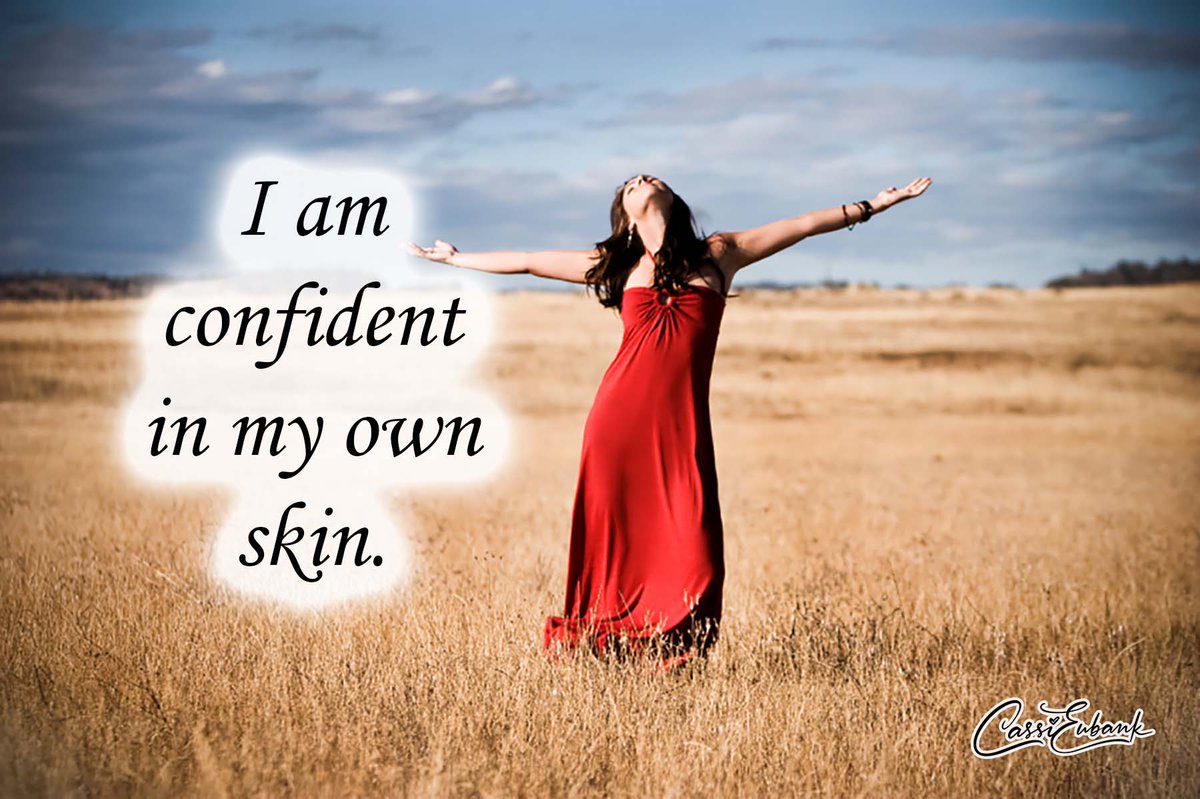 YOUR CONFIDENCE AFFIRMATION FOR TODAY
I am confident in my own skin.

 #VibeHigh #EmotionalWellness #HappinessMatters #Hypnotherapy #Hypnosis #Confidence #SelfLove #Gratitude #SpiritualEntrepreneursAlliance #LiveYourBestLife