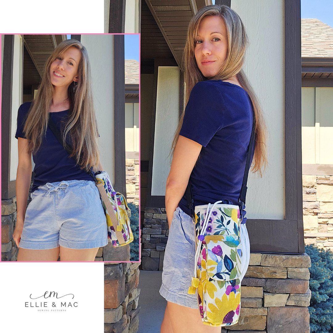 Ellieandmac's tweet image. 🌞Is your sewing machine hungry for warm weather patterns? The brand new Hydro Water Bottle Sling Carrier Pattern has dropped and is ready to be sewn up and taken with you wherever you go!  ❤ ellieandmac.com/products/hydro…

#ellieandmac #ellieandmacpatterns #bagpattern #sewing