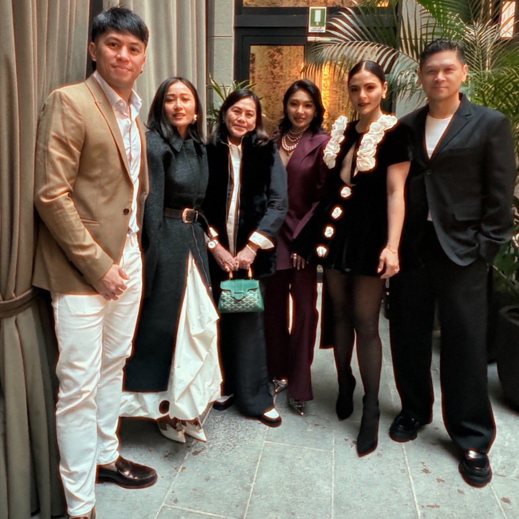 x01_mer's tweet photo. Hello Milan, here for the launch of Omega Speedmaster 38 with Marilen Nunez, Pam Quinones, Lovi Poe, Nadine Lustre and Rambo Nunez #omega #philippines #milan #italy #speedmaster38 #nadinelustre 📷antonsd (4/22/2024) https://t.co/nv7GLqwRmq