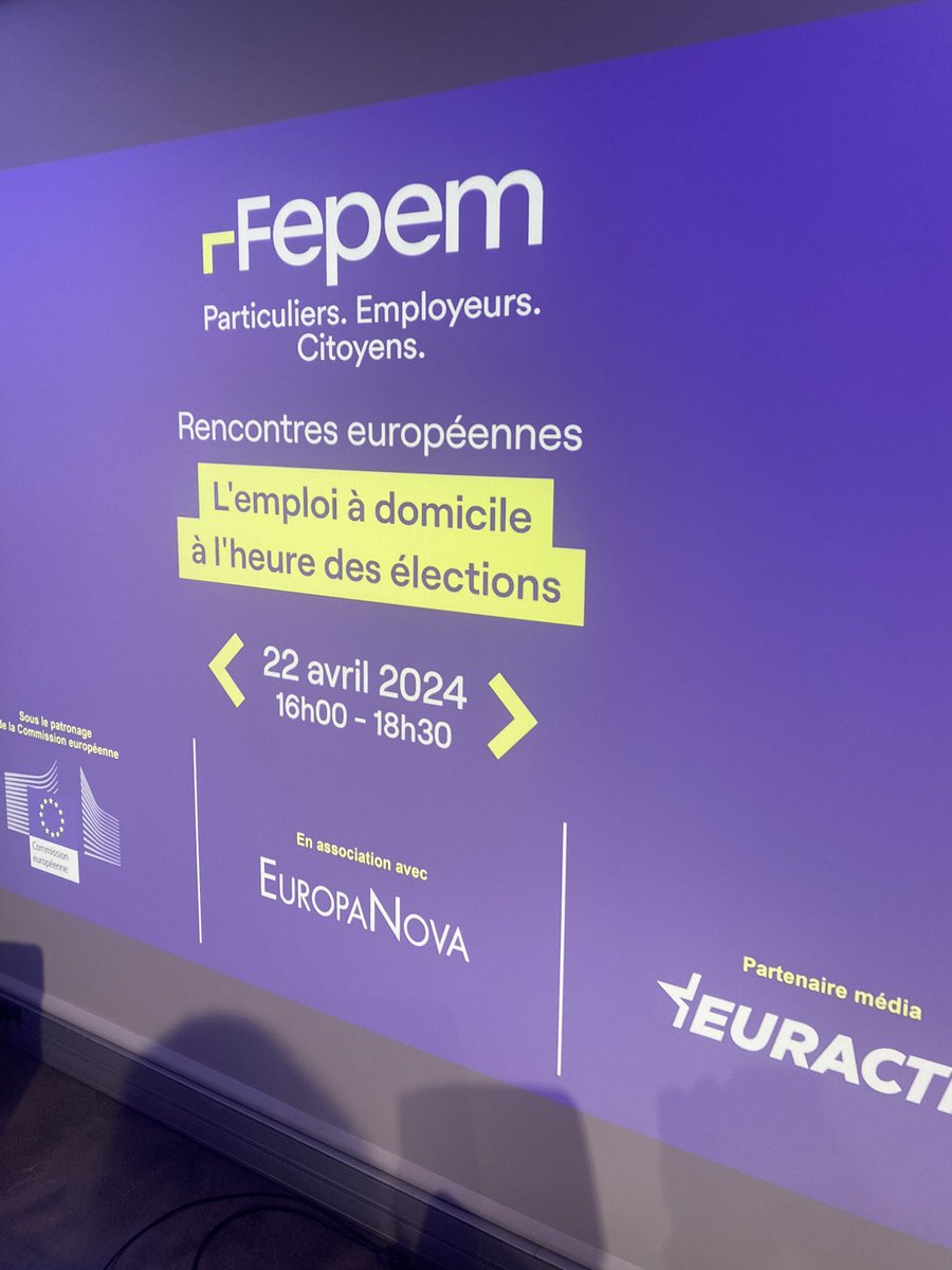 La FEPEM ( Fédération des particuliers employeurs de France ) a convié les listes à débattre de l’emploi à domicile:10 millions de salariés (dont 1,3 en France) sont concernés : à l’instar des travailleurs des plateformes, une directive UE devra faire progresser leurs droits !