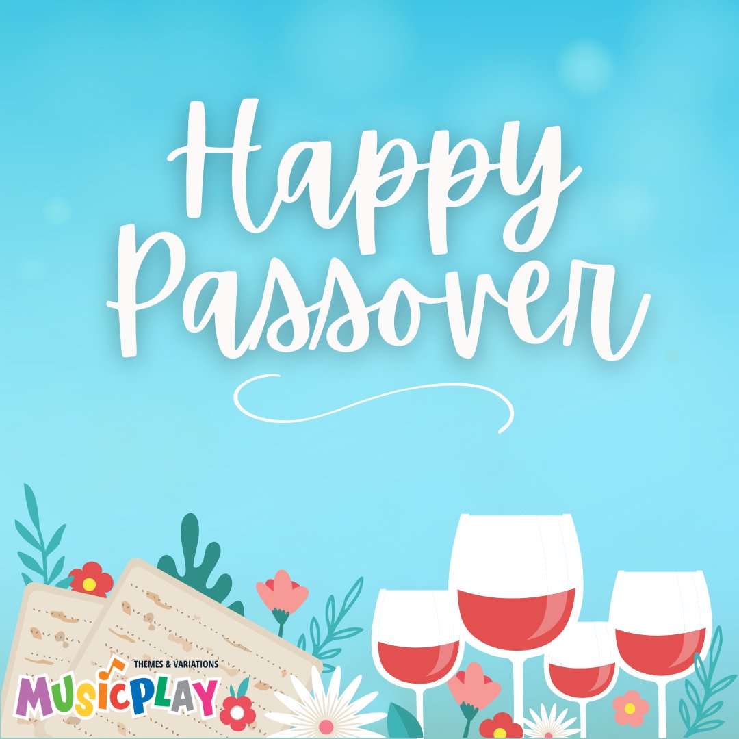 Happy Passover to those who celebrate! #musicplay #musicplayonline #musiced