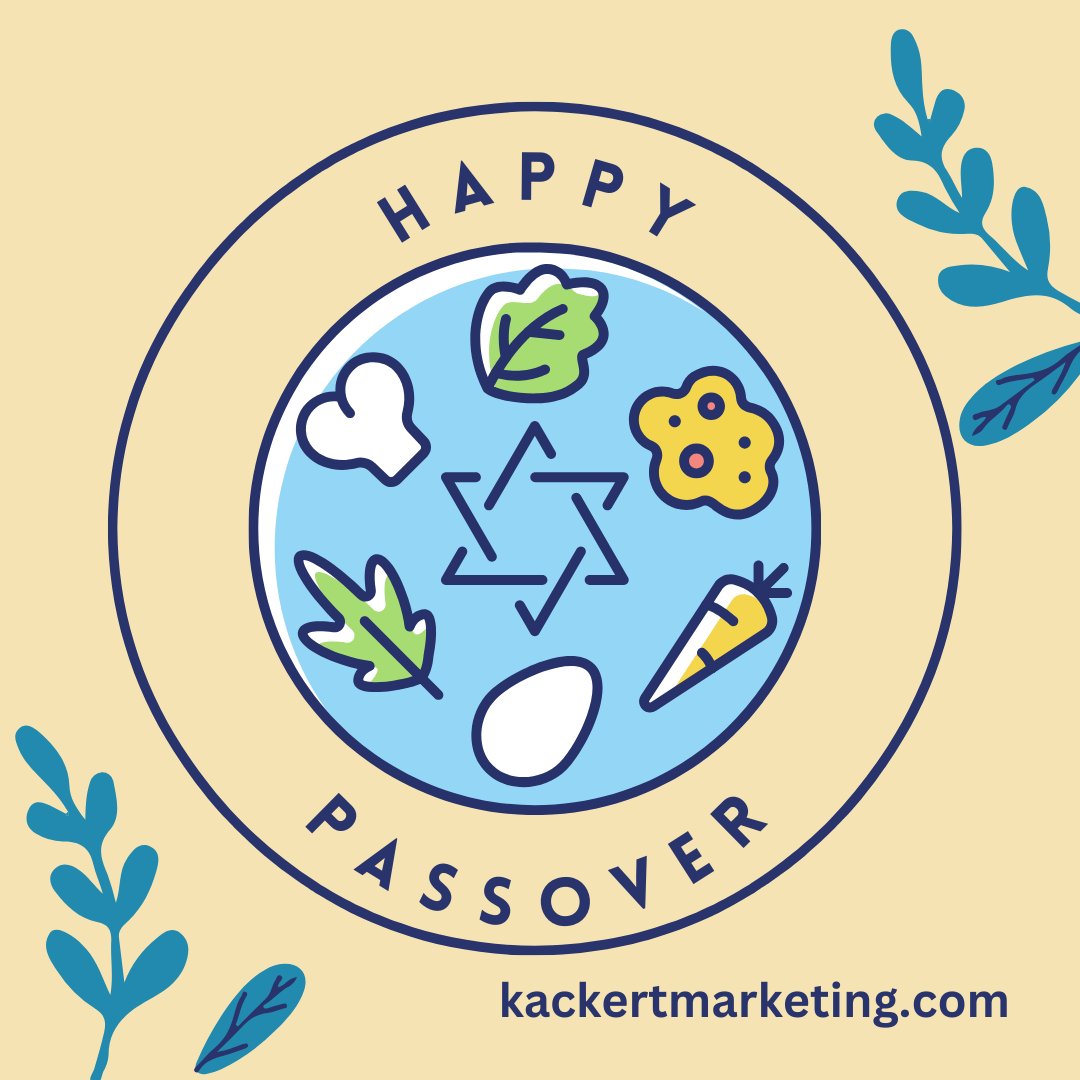 May you and your loved ones have a peaceful and joyous Passover this week.  Chag Pesach Sameach!
#kackertmarketing  #PeacefulGatherings #FestivalOfFreedom #Passover2024 #FamilyCelebration