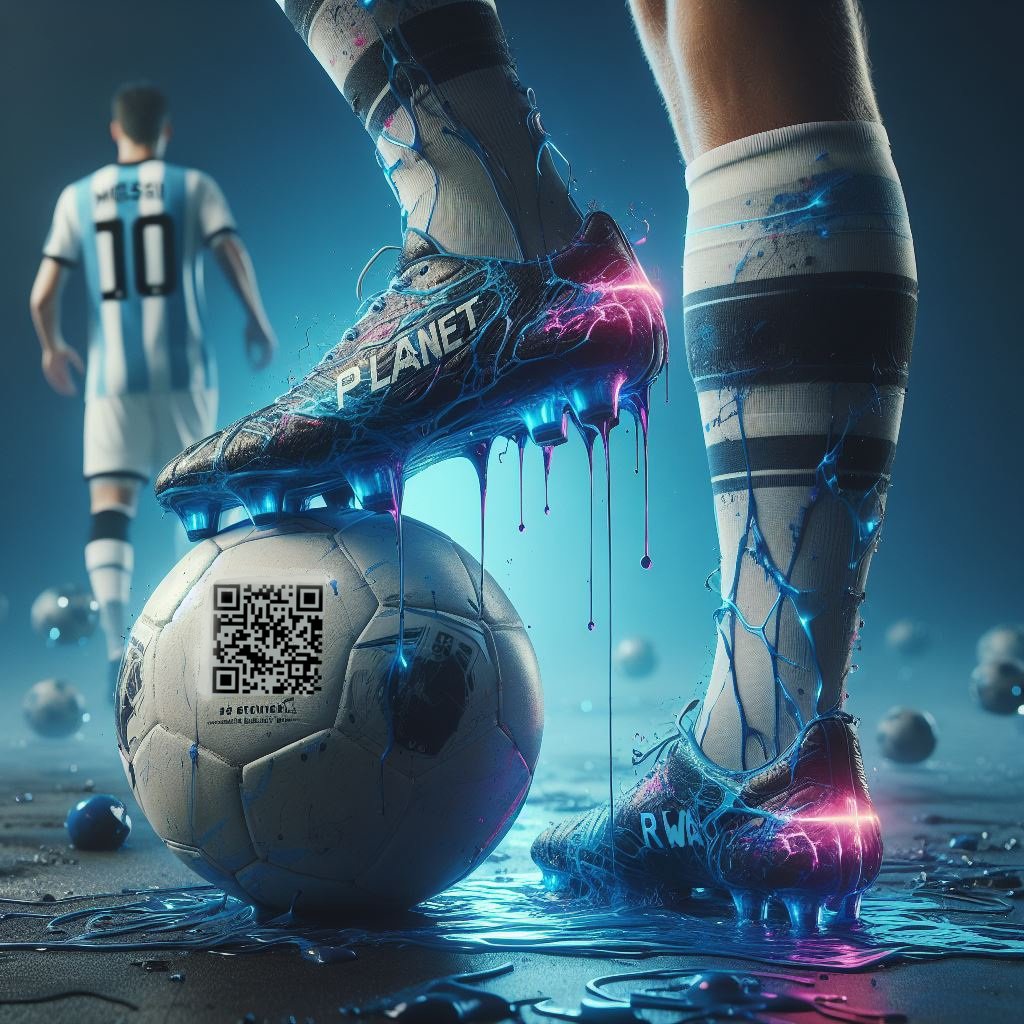 danny2222h's tweet photo. Scan the code for more info on #Planetrefi

@PlanetReFi electrifies and digitizes the real world. It started with the replica of the world champion #Messi's shoe. Every company can turn its products into unmistakable #RWA.
#PlanetRWA $PLANET #PlanetReFi https://t.co/MGc1fDFxio