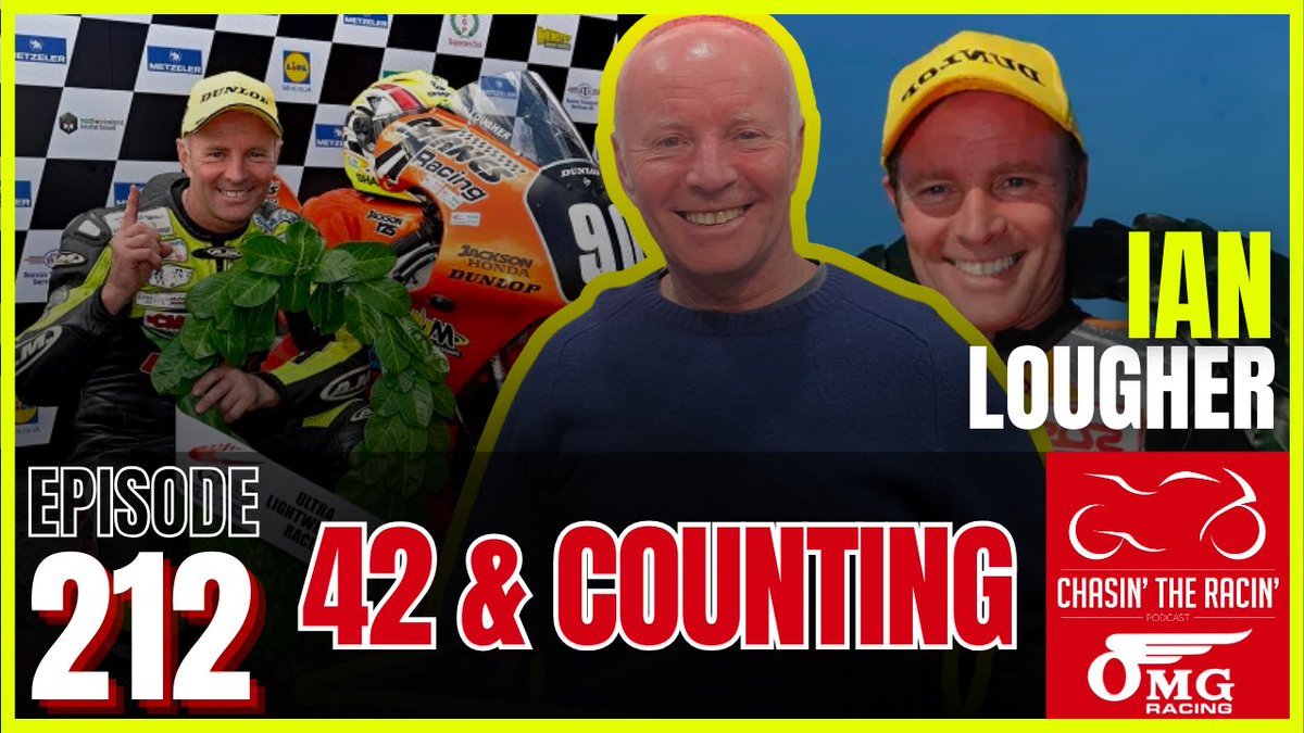 New episode OUT NOW where Dom & Josh sit down with Ian Lougher to chat through the wealth of history his has during the 42 years & counting he has been racing. You can watch the full episode on YouTube or listen wherever you usually get your podcasts from.