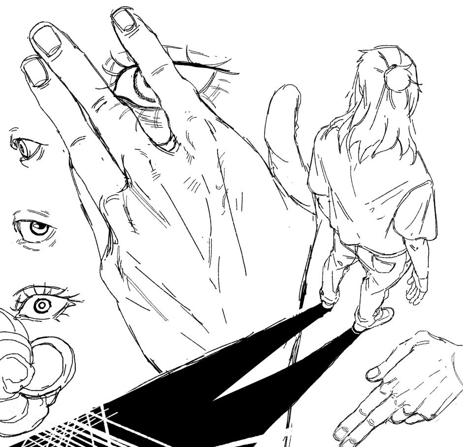 Warmup doodles. In my geto arc I think...