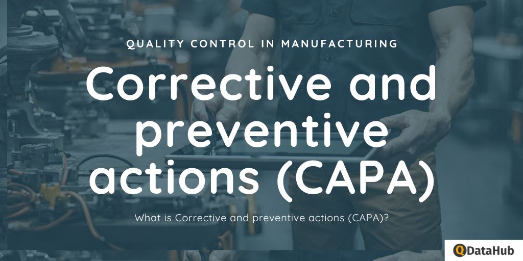 Corrective and preventive actions (CAPA) 

Ready to take your manufacturing game to the next level? Discover how CAPA is transforming the industry, one quality improvement at a time! 💡🏭 
#CAPA #ManufacturingExcellence" 
#manufacturing #qualitycontrol 

bit.ly/3UpZzkW