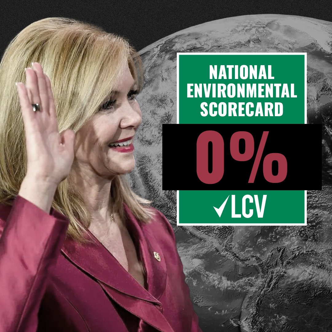 It’s #EarthDay and I wanted to remind you of Marsha’s atrocious environmental voting record. Her record is not surprising, considering she repeatedly chooses the oil industry over her constituents.