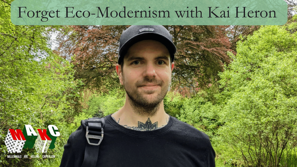 Tuesday at 10 AM ET - we'll be live with @KaiHeron to talk about why we should 'Forget Eco-Modernism' and get into Degrowth and Marxist work within that field and more youtube.com/live/vZ3jCwAAd…