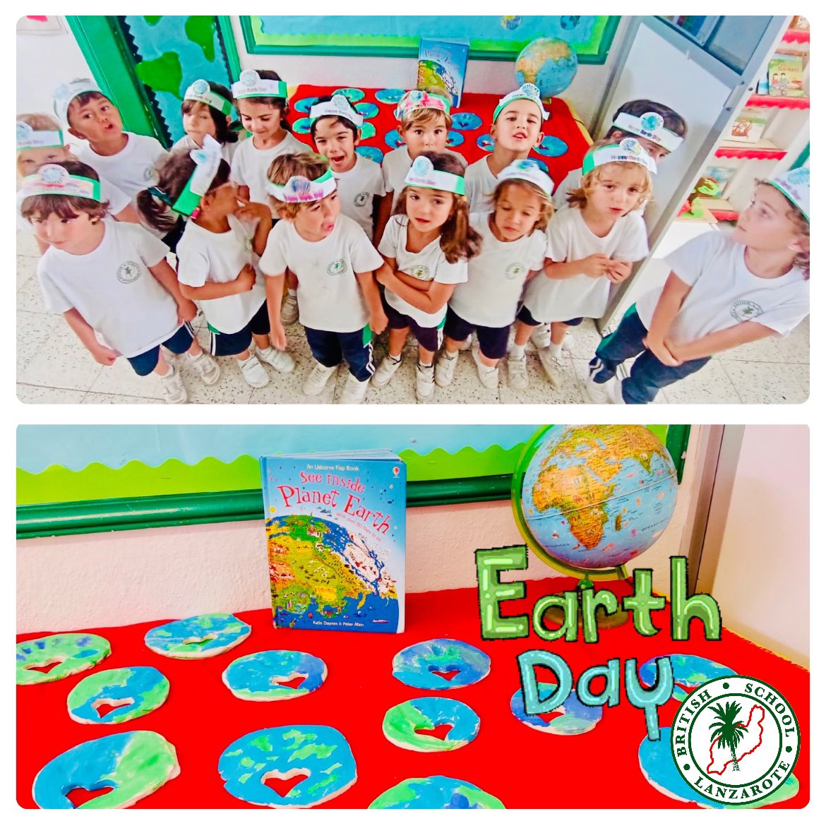 Foundation 2 celebrated International Earth Day with their own global display.  Taking time to appreciate our beautiful planet. 🌍 #HappyEarthDay2024