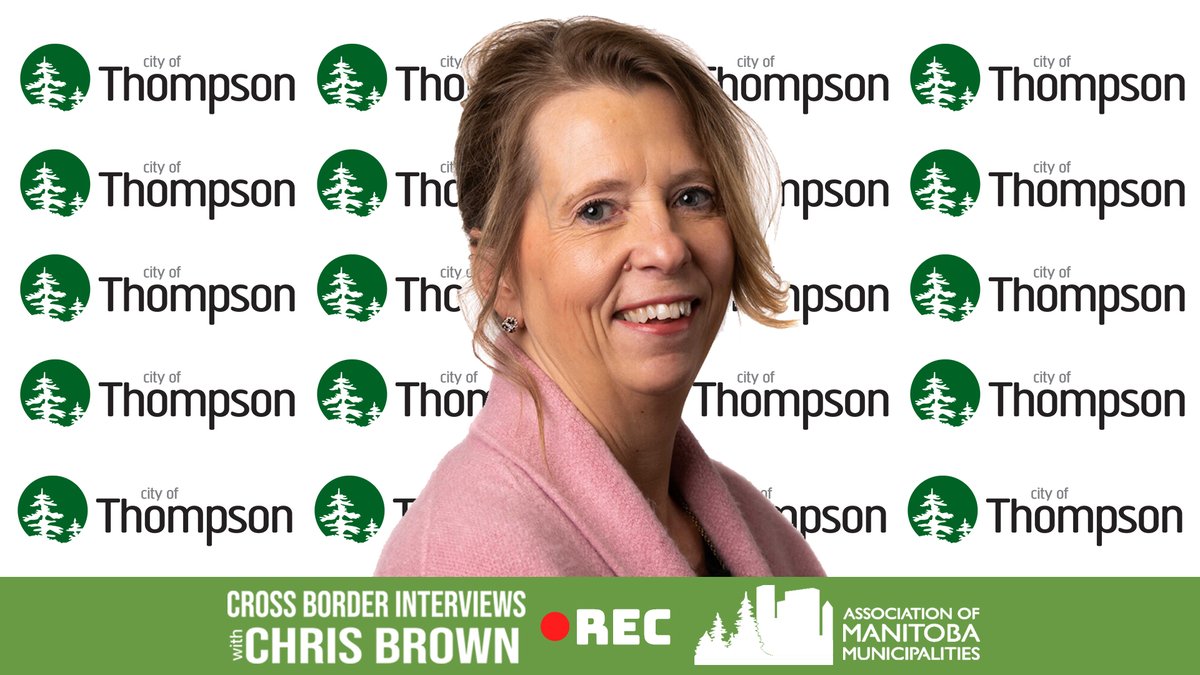 CROSS BORDER INTERVIEWS: Thompson Councillor Kathy Valentino This episode was recorded at the 2024 @AMMManitoba Convention in Brandon, Manitoba 📽️ Youtube: youtu.be/mbEaV6QRGkg 🎧Apple: apple.co/3tro7PN 🎧Spotify: spoti.fi/3yHuDQd #MBMuni #MBpoli
