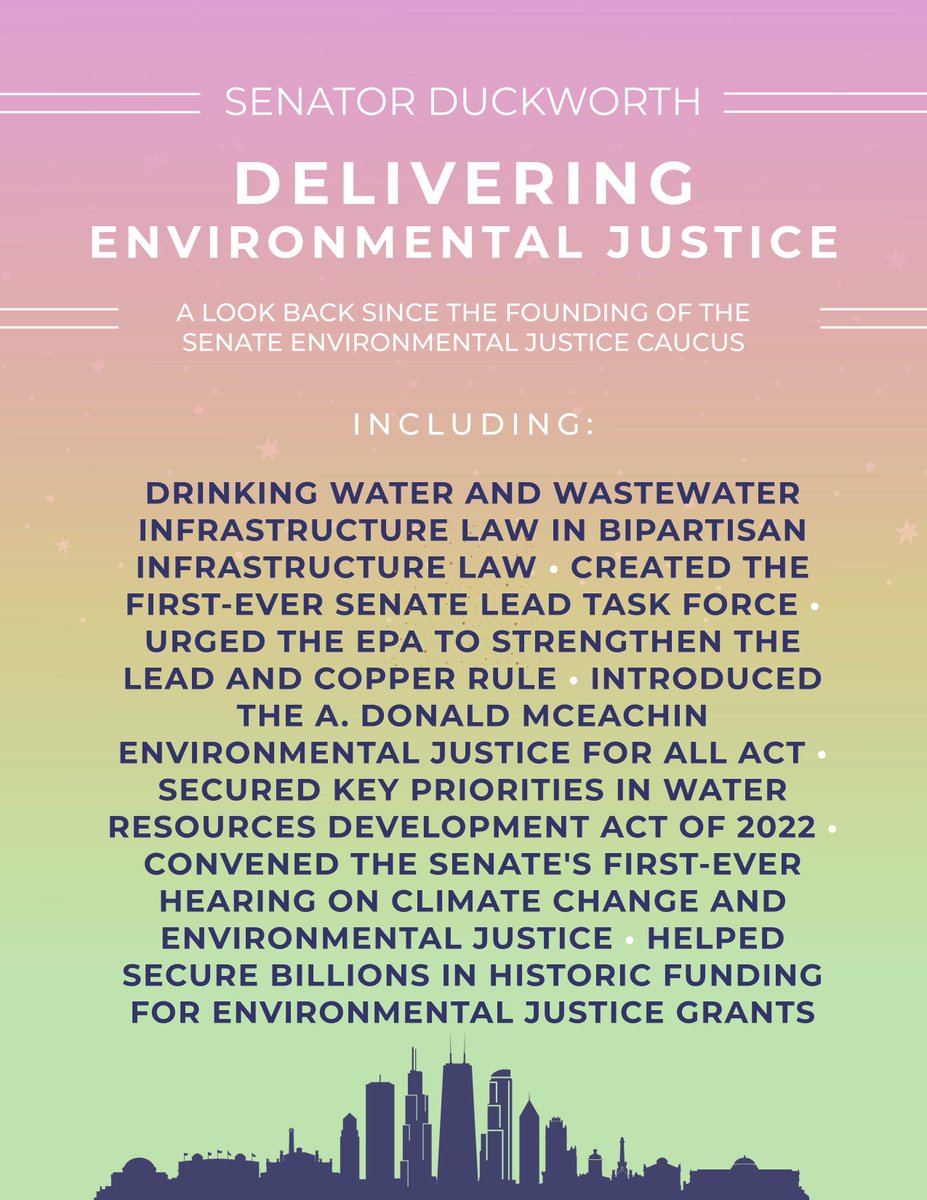 Five years ago, on Earth Day, I helped launch the Senate's first-ever Environmental Justice Caucus to help ensure no one is left behind as we build a cleaner future. Today, I'm reflecting on the progress made and all that's left to do to achieve environmental justice for all. 🌎