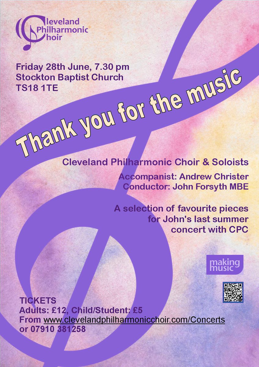 It will soon be time for our next fabulous concert clevelandphilharmonicchoir.com/concerts