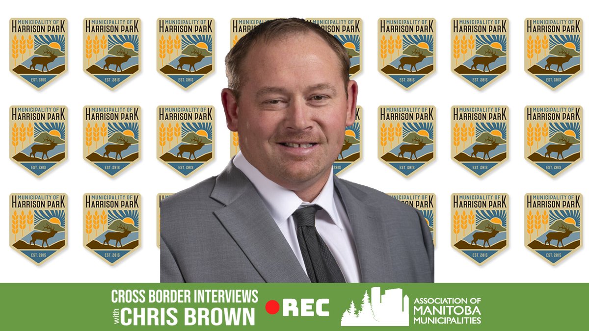 CROSS BORDER INTERVIEWS: Harrison Park Reeve Ian Drul This episode was recorded at the 2024 @AMMManitoba Convention in Brandon, Manitoba 📽️ Youtube: youtu.be/rLdEa7ooV0M 🎧Apple: apple.co/3tro7PN 🎧Spotify: spoti.fi/3yHuDQd #MBMuni #MBpoli